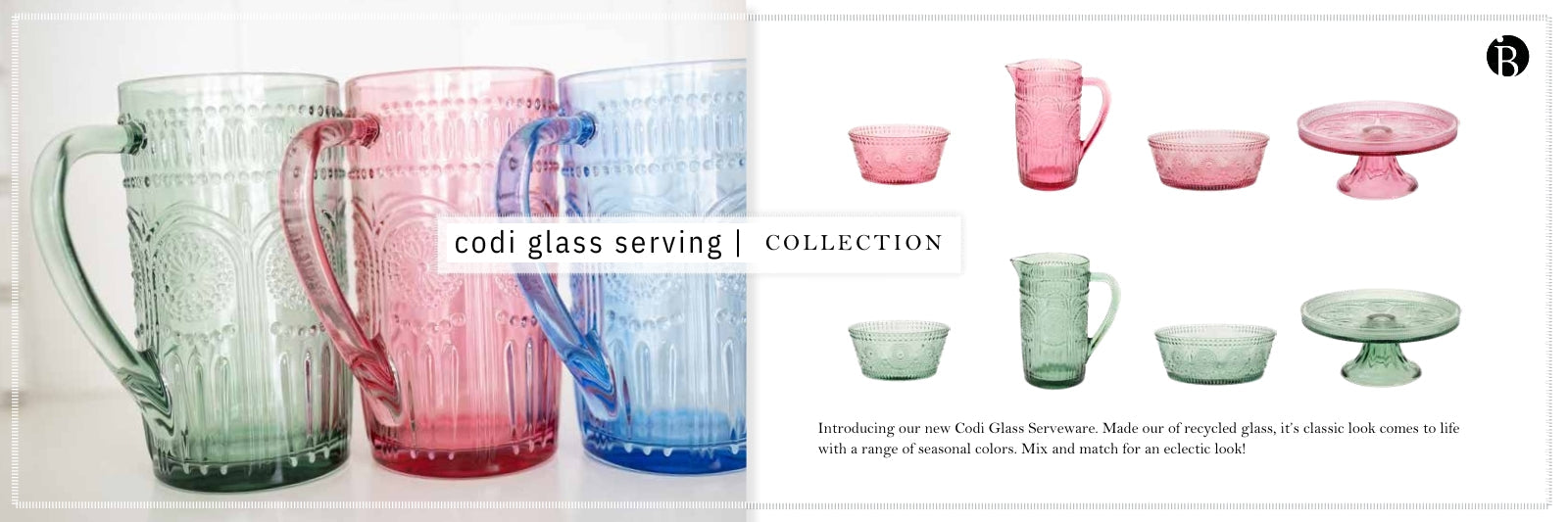 codi glass collection