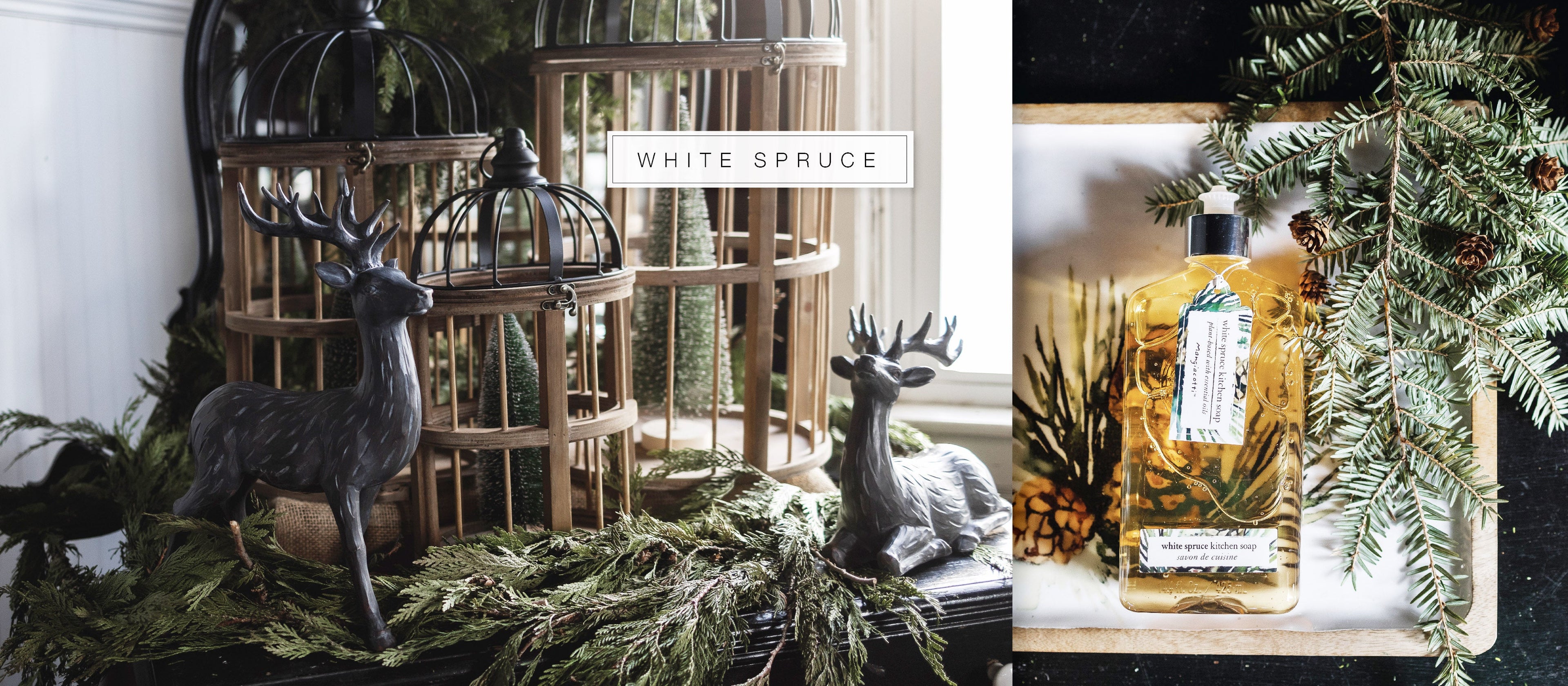 white spruce holiday collection