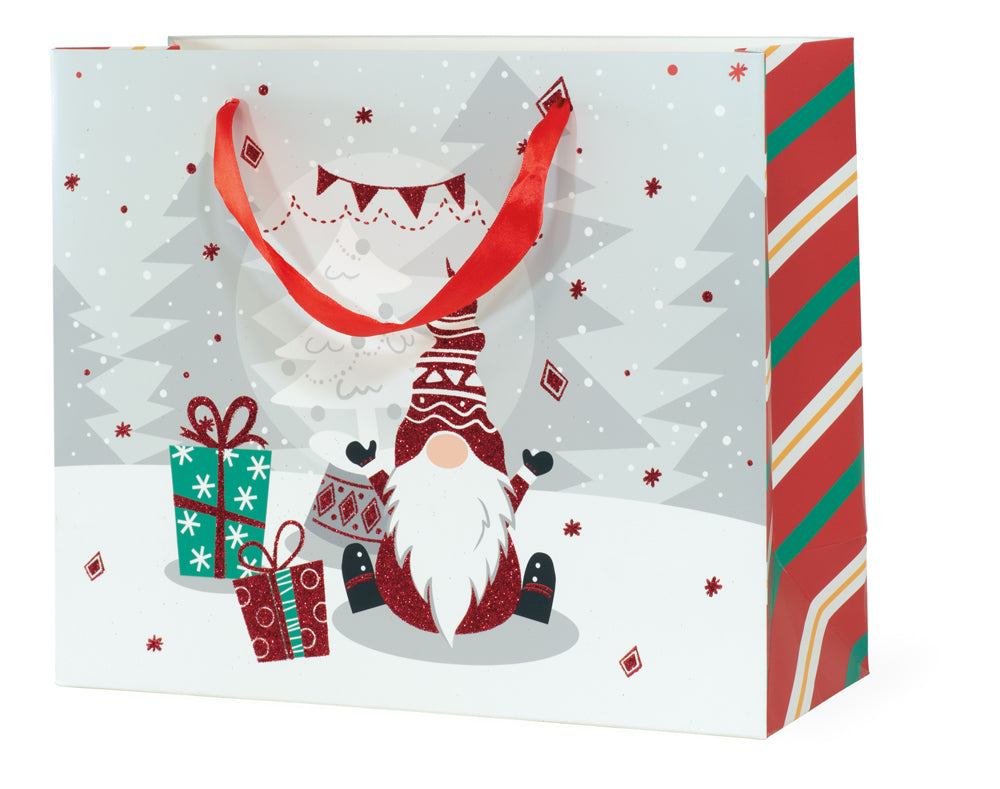Presents Gnome Large Gift Bag