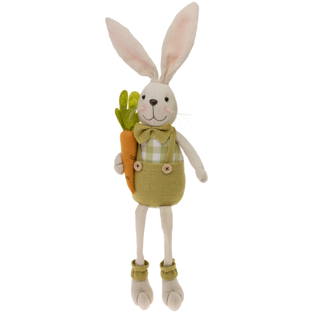 CHARLES GRN OVERALL BUNNY