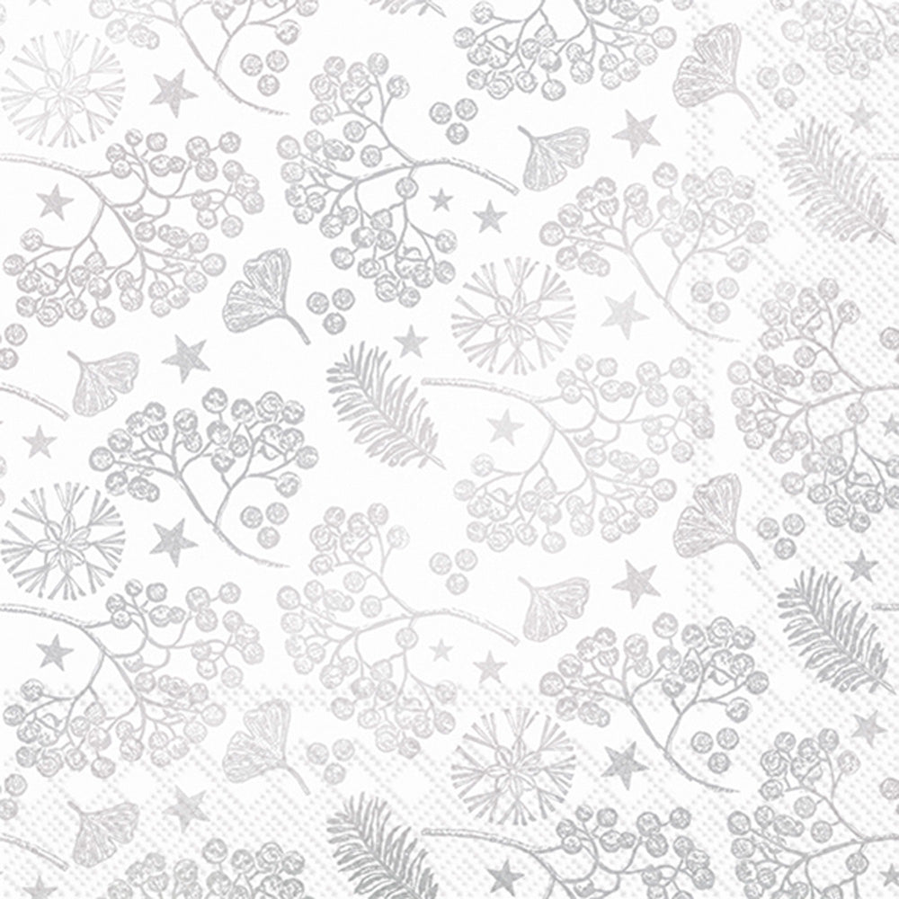 Bright Winter Branches Cocktail Napkin