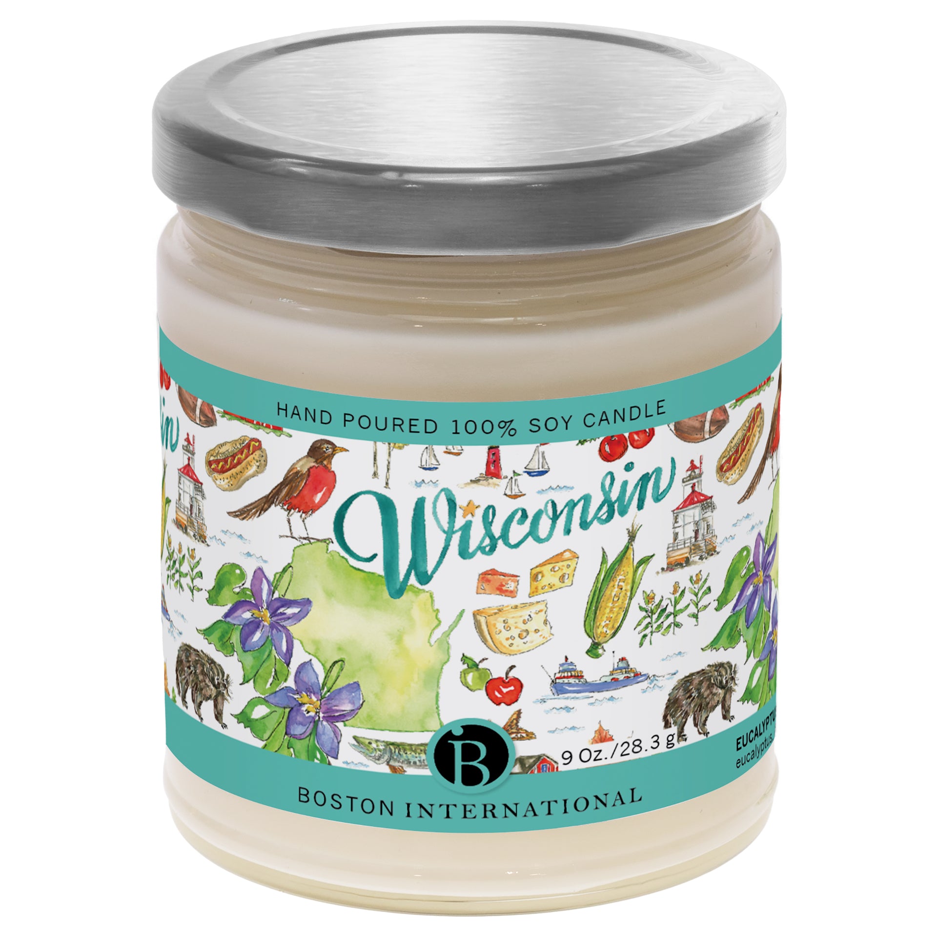 Wisconsin State Candle