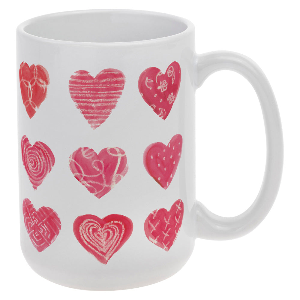 Hearts and More Hearts Mug