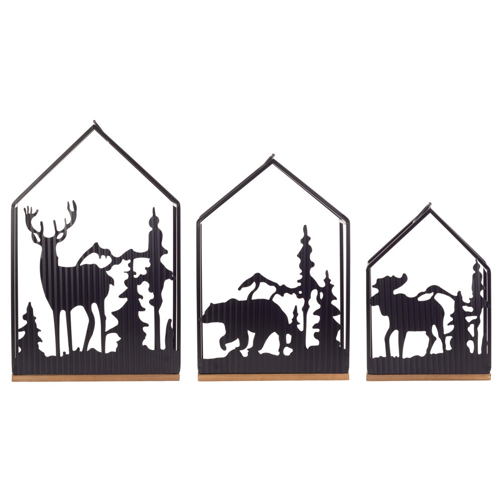 Winter Woods Wall Boxes (Set of 3)