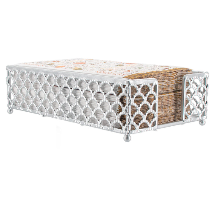 Scallop Guest Caddy Silver