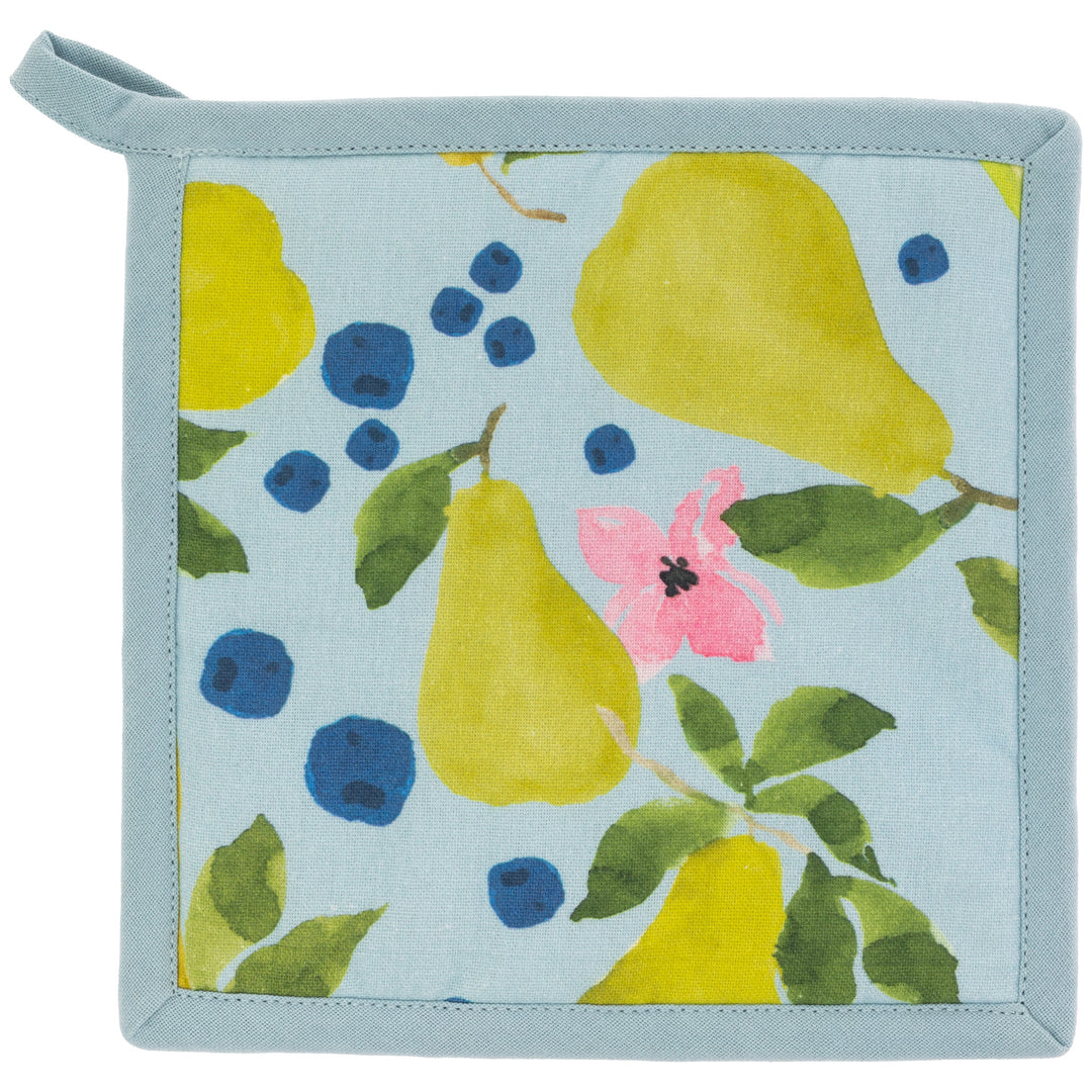 Anjou Pear Oven Mitt and Pot Holder Set