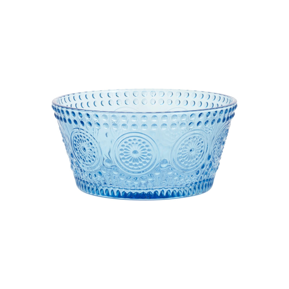Sky Blue Codi Glass Bowl Small
