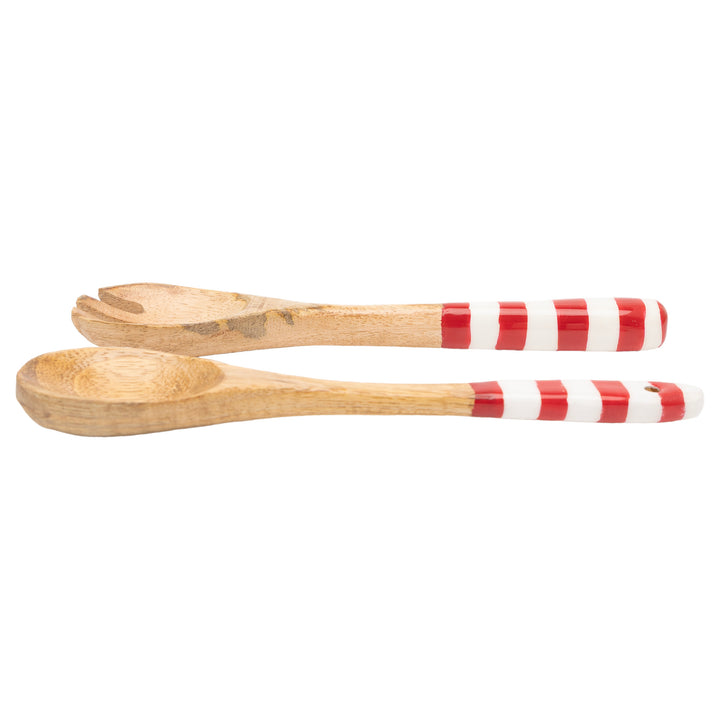 Red &amp; White Serving Set