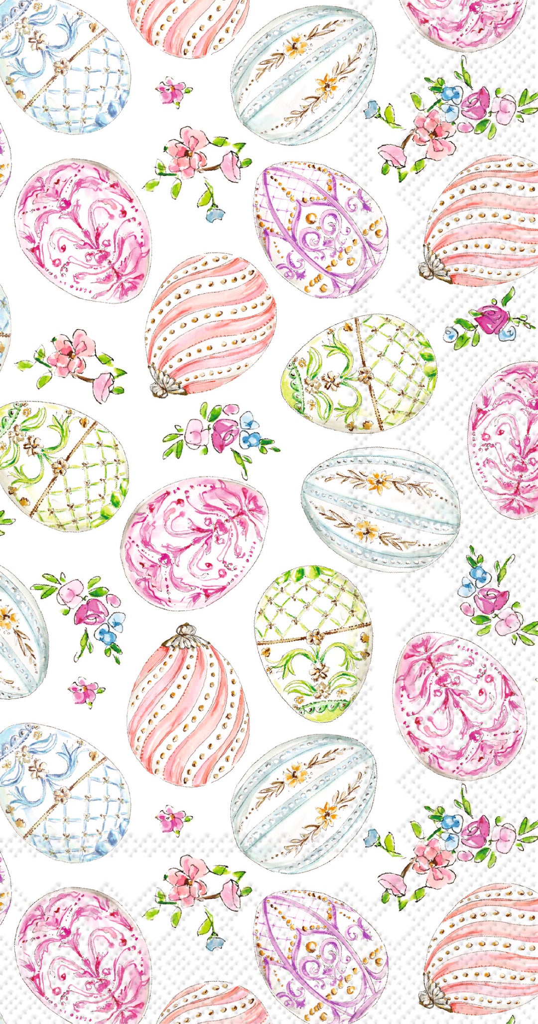 Gilded Eggs Guest Towel