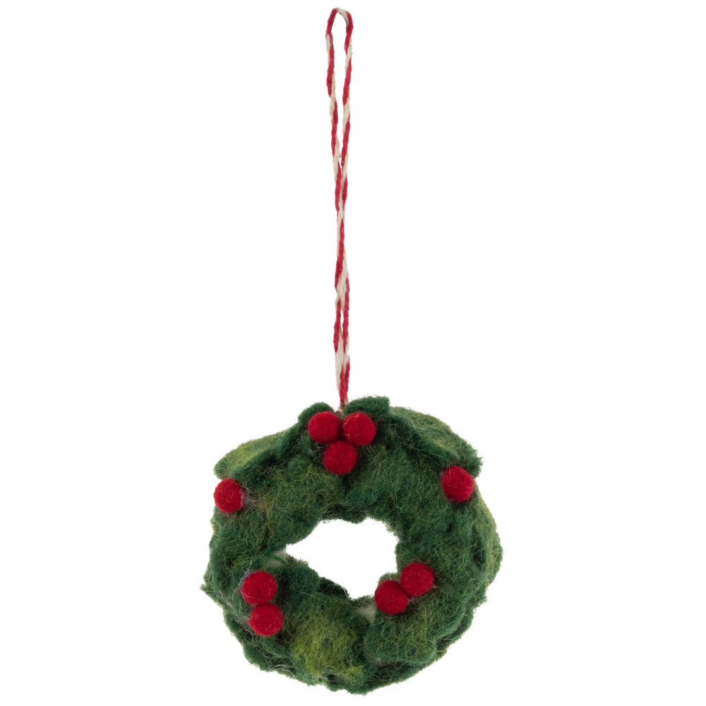 Wreath Ornament Felt