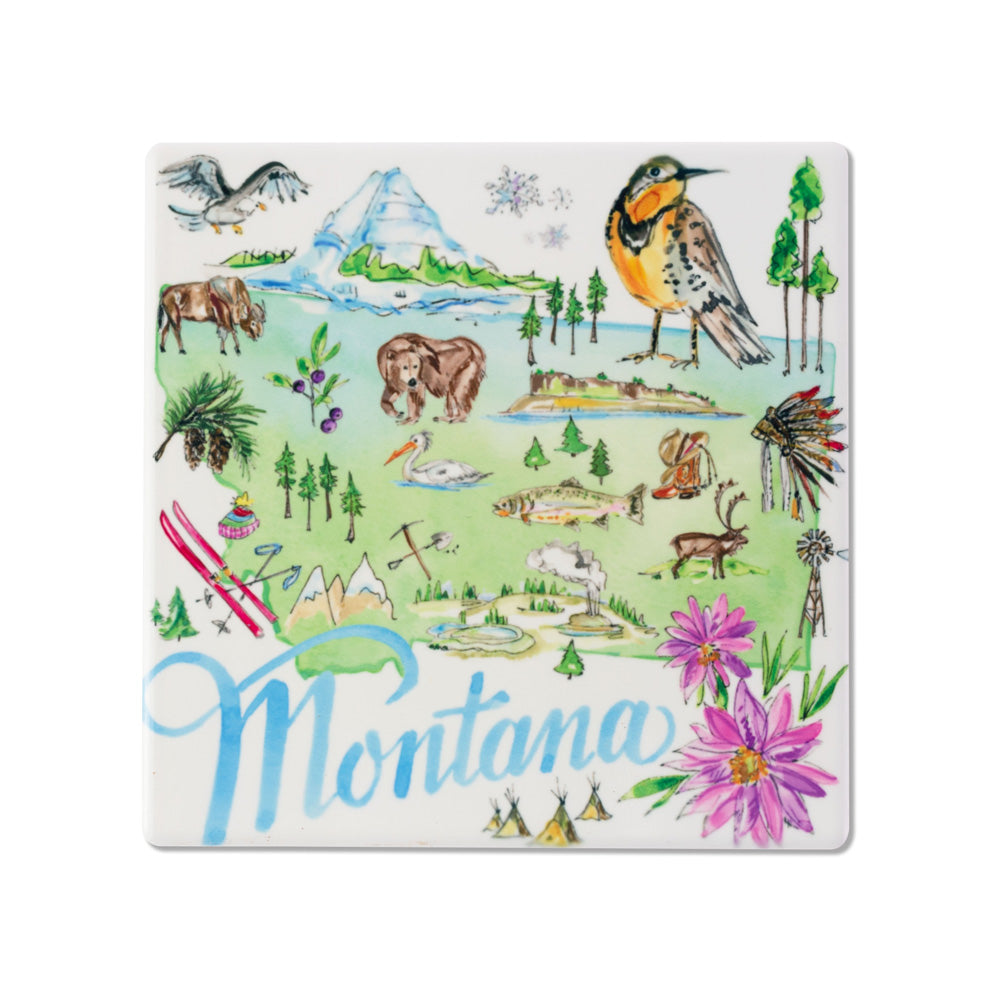 Montana State Coaster