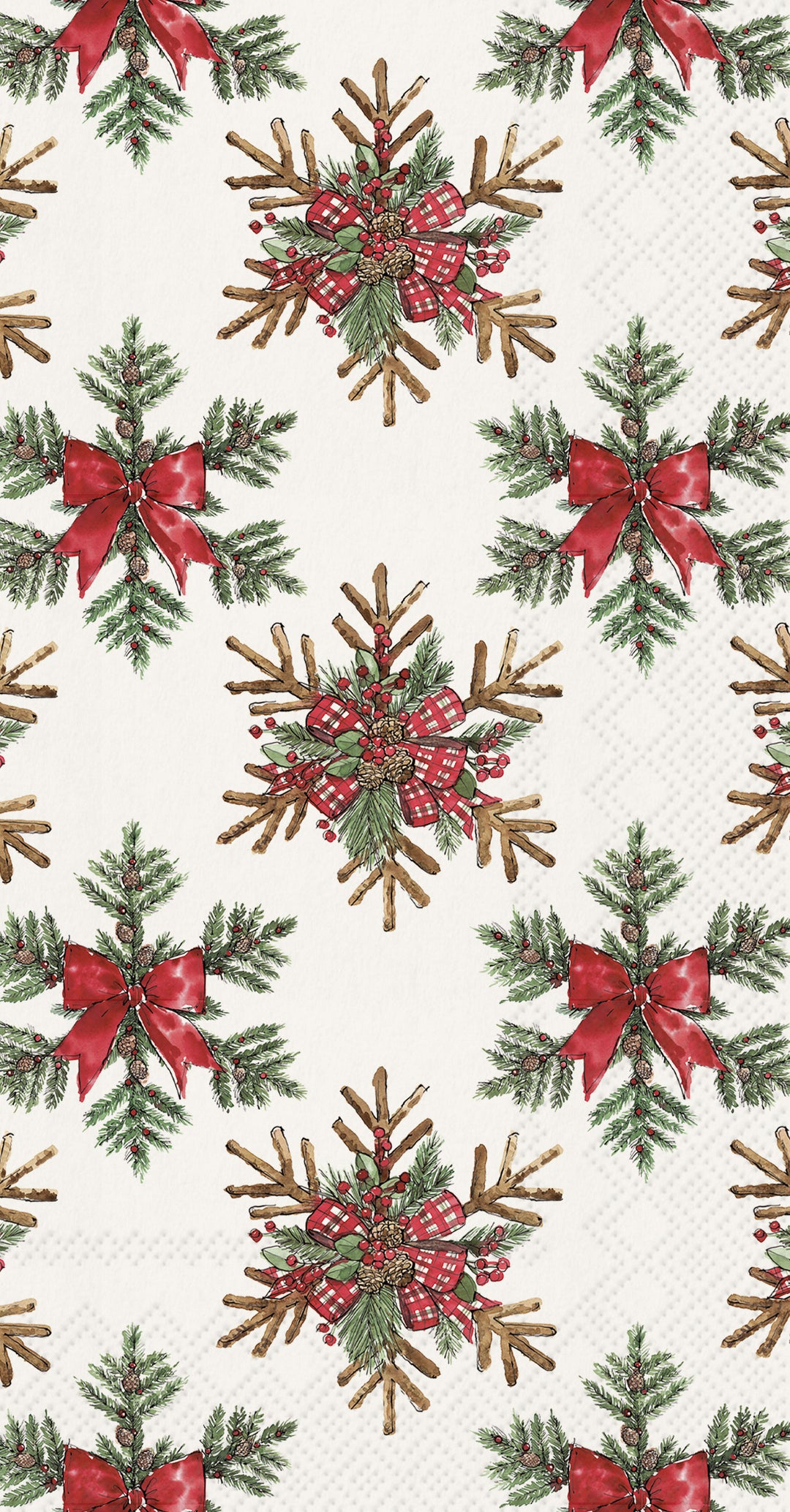 Stars From Branches Light Grey Guest Towel