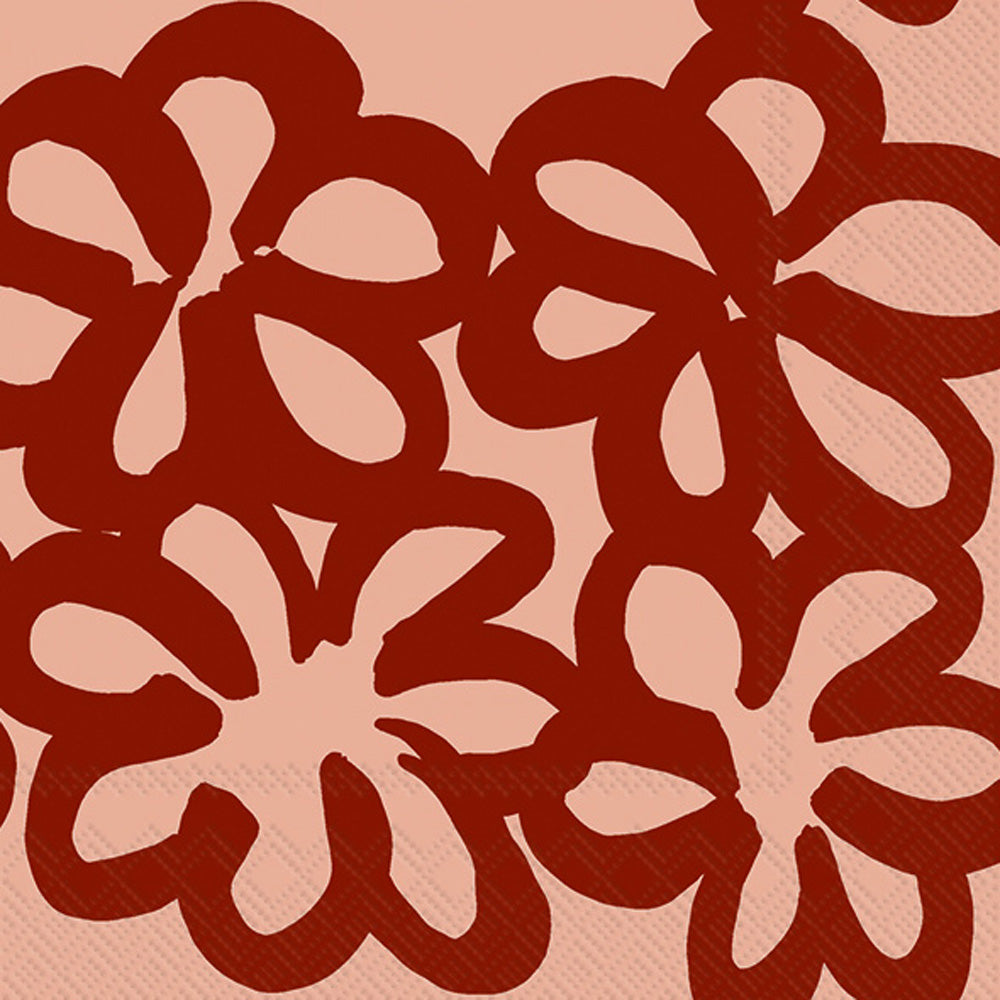 Jattikukka Lunch Napkin Rose