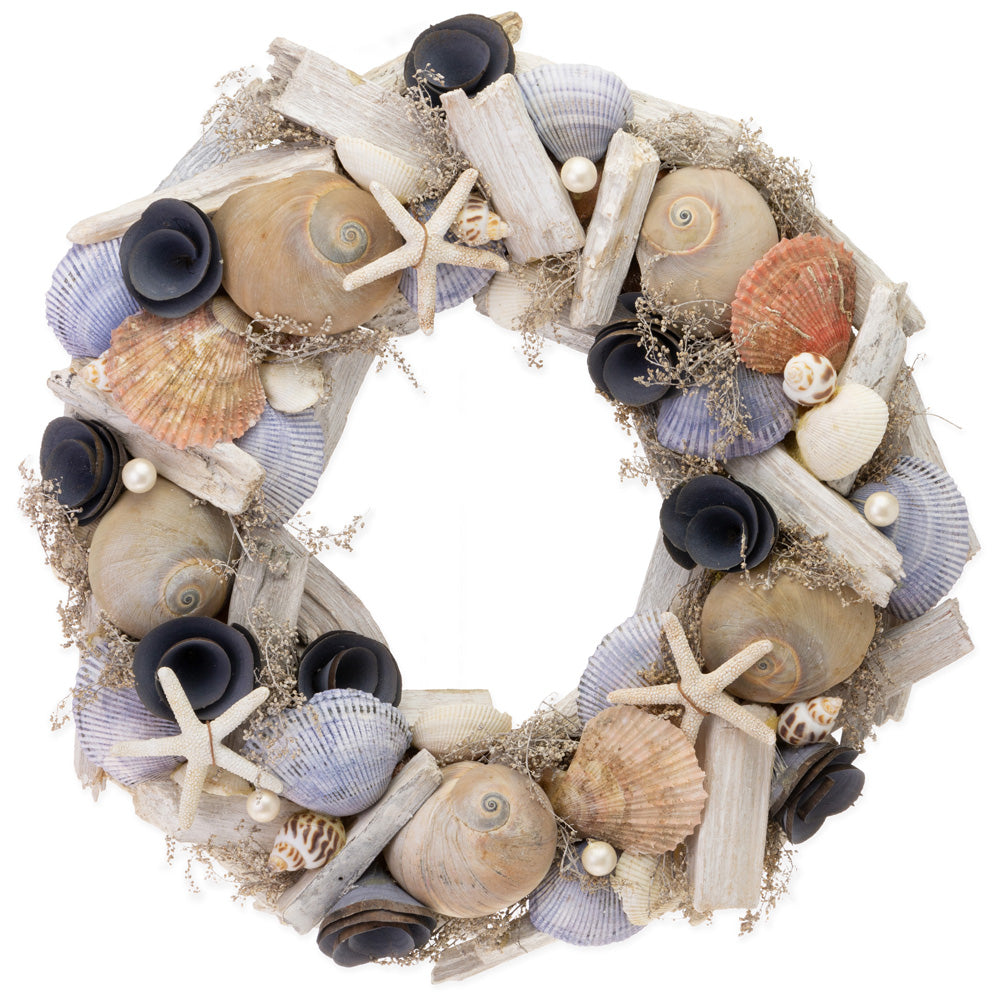 DRIFTWOOD & SEASHELL WREATH