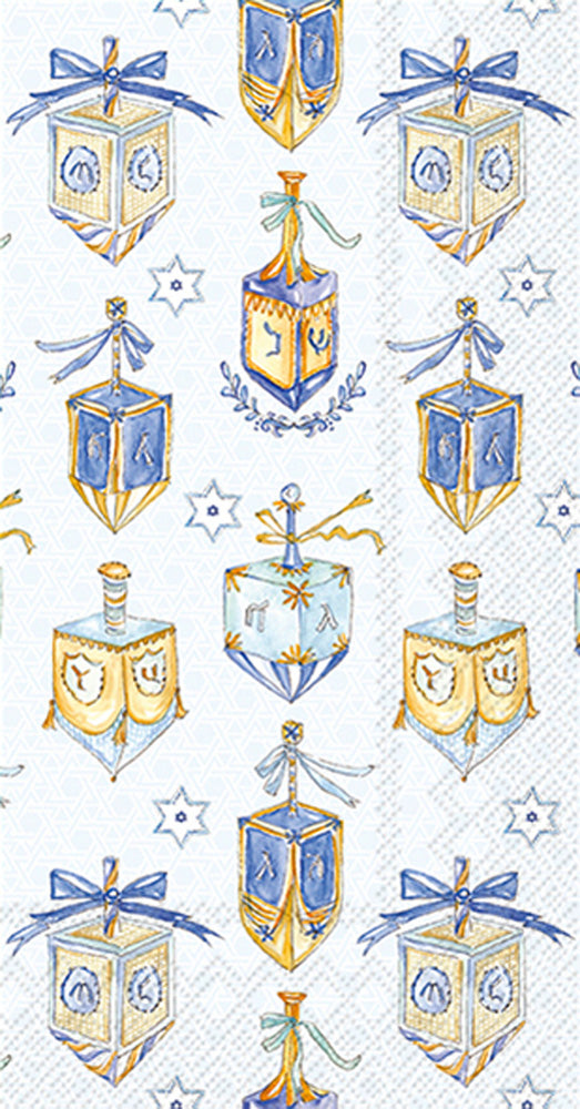 Dreidels Guest Towel