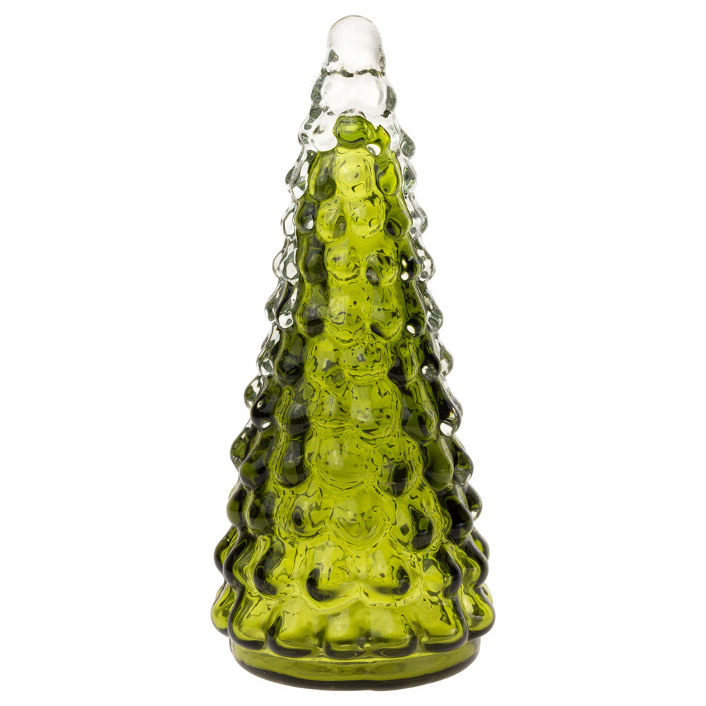 Large Evergreen Glass Tree