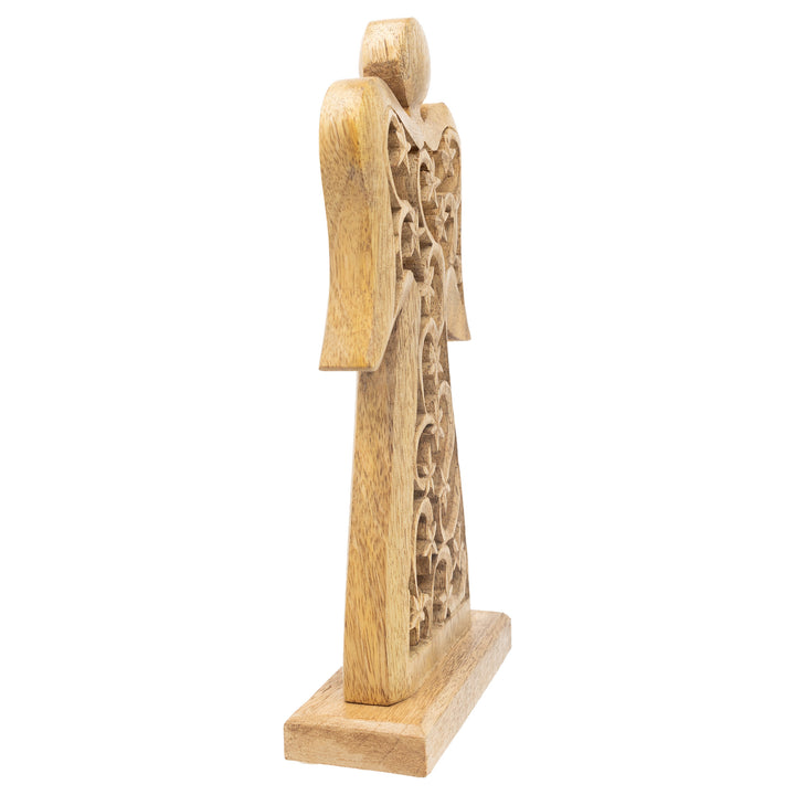 Wood Carved Angel