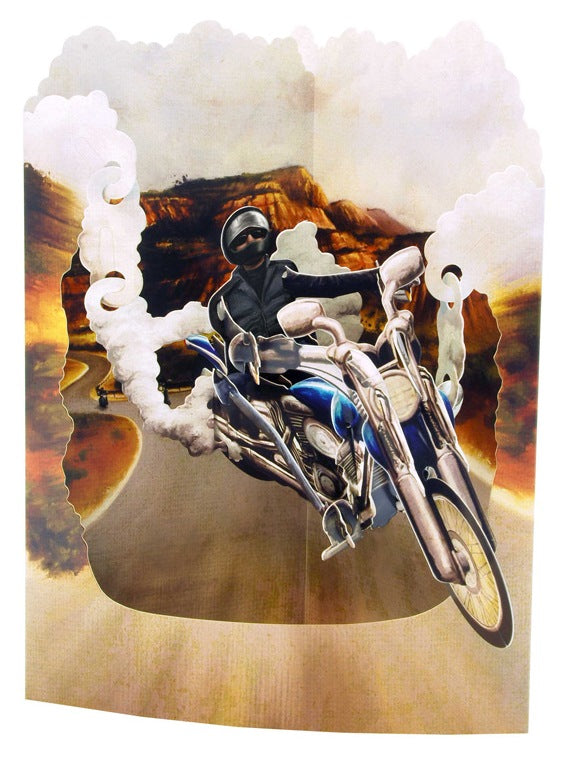 Motorbike Display Card