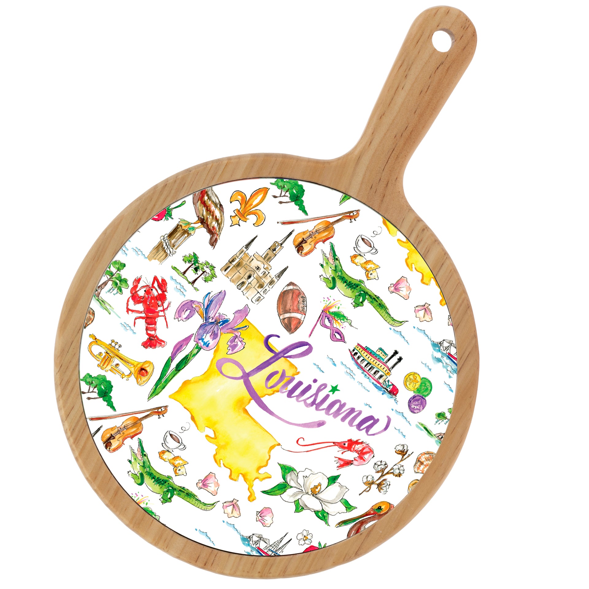 Louisiana State Cheeseboard