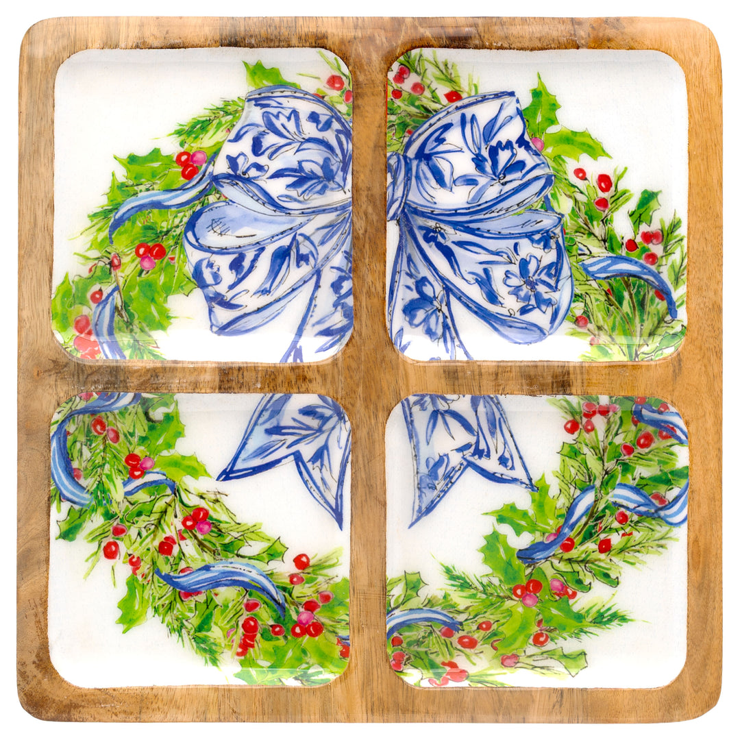 Angels 4-Sectioned Tray