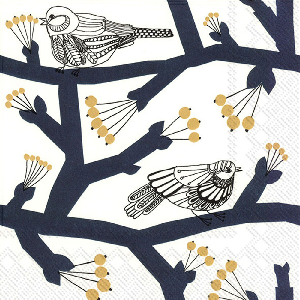 Pakkanen Cocktail Napkin Dark Blue