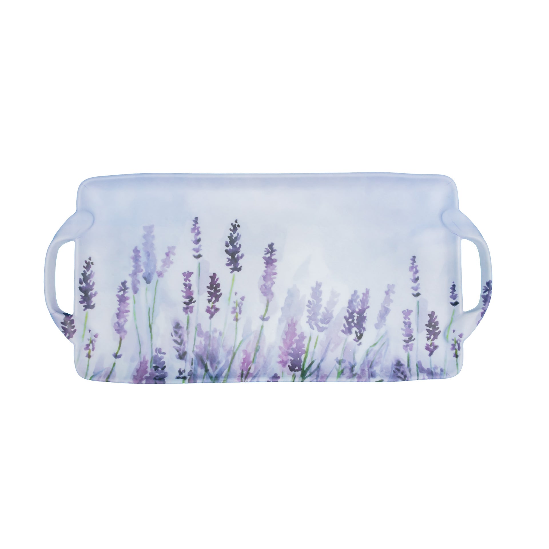 Lavender Large Melamine Tray
