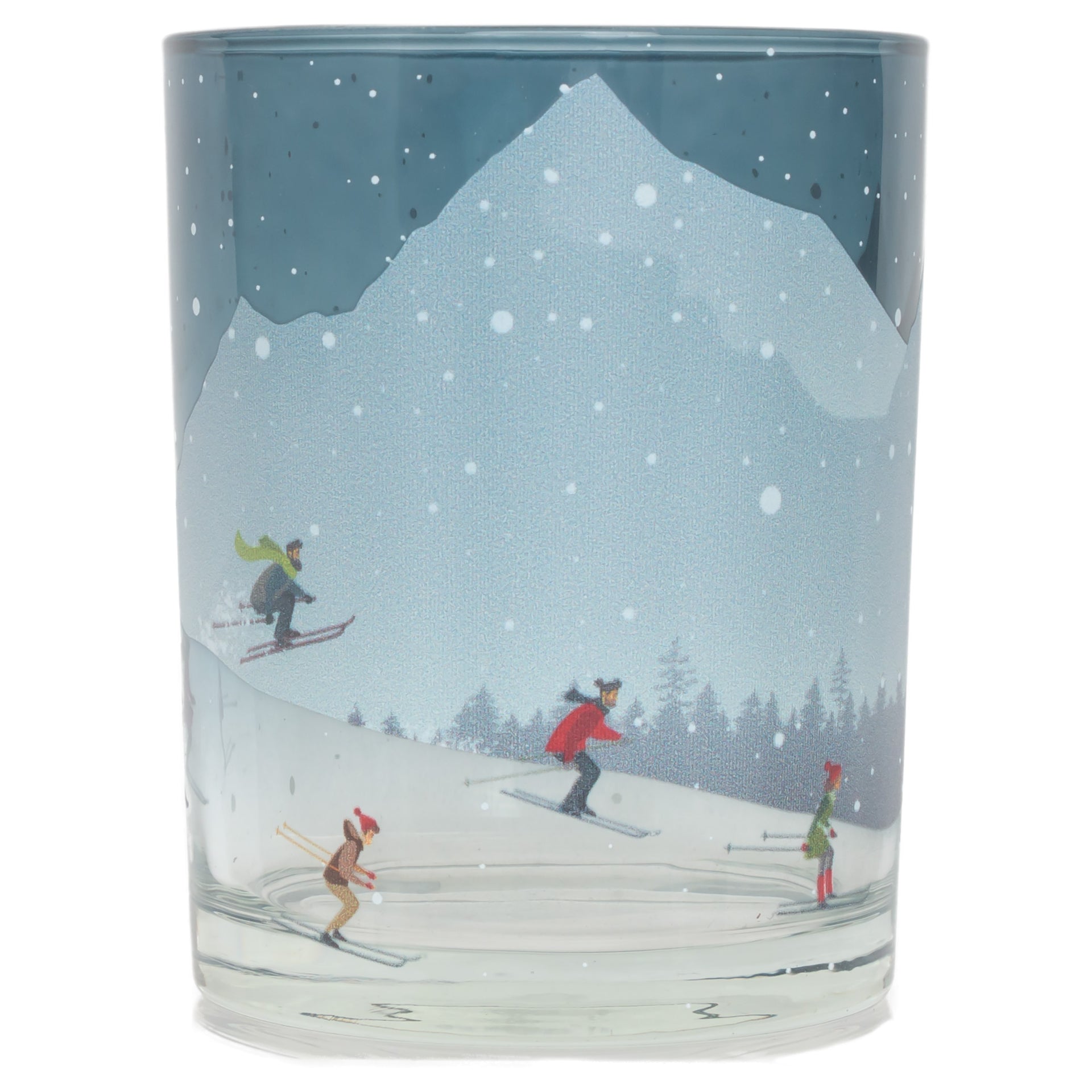 Down The Slope Candle Holder Small