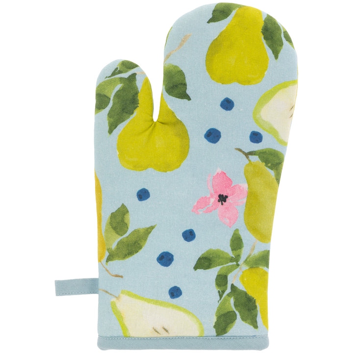 Anjou Pear Oven Mitt and Pot Holder Set