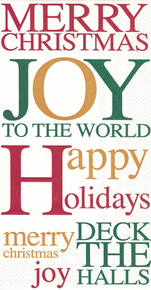 Joy To The World Guest Towel