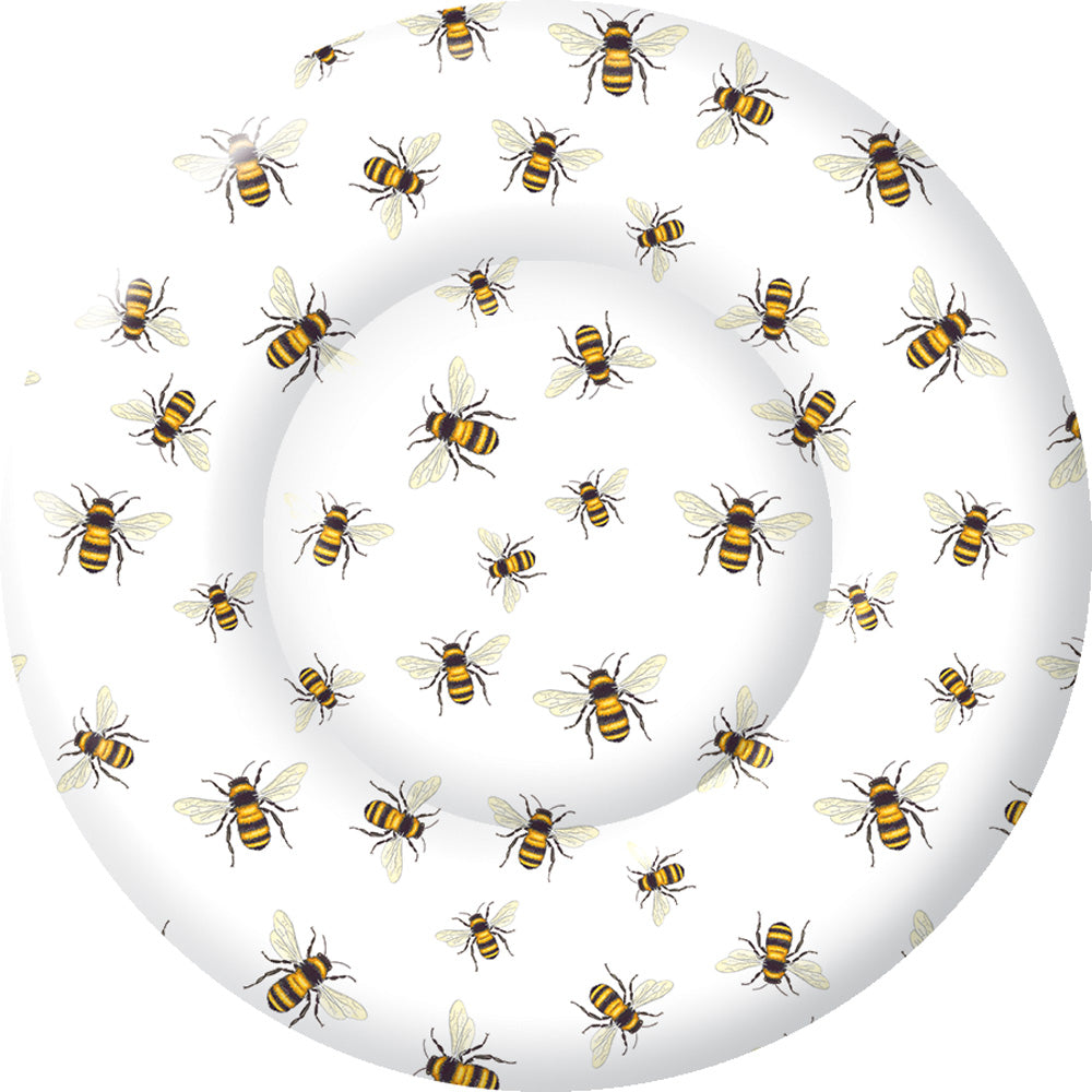 Save The Bees Round Dessert Plate