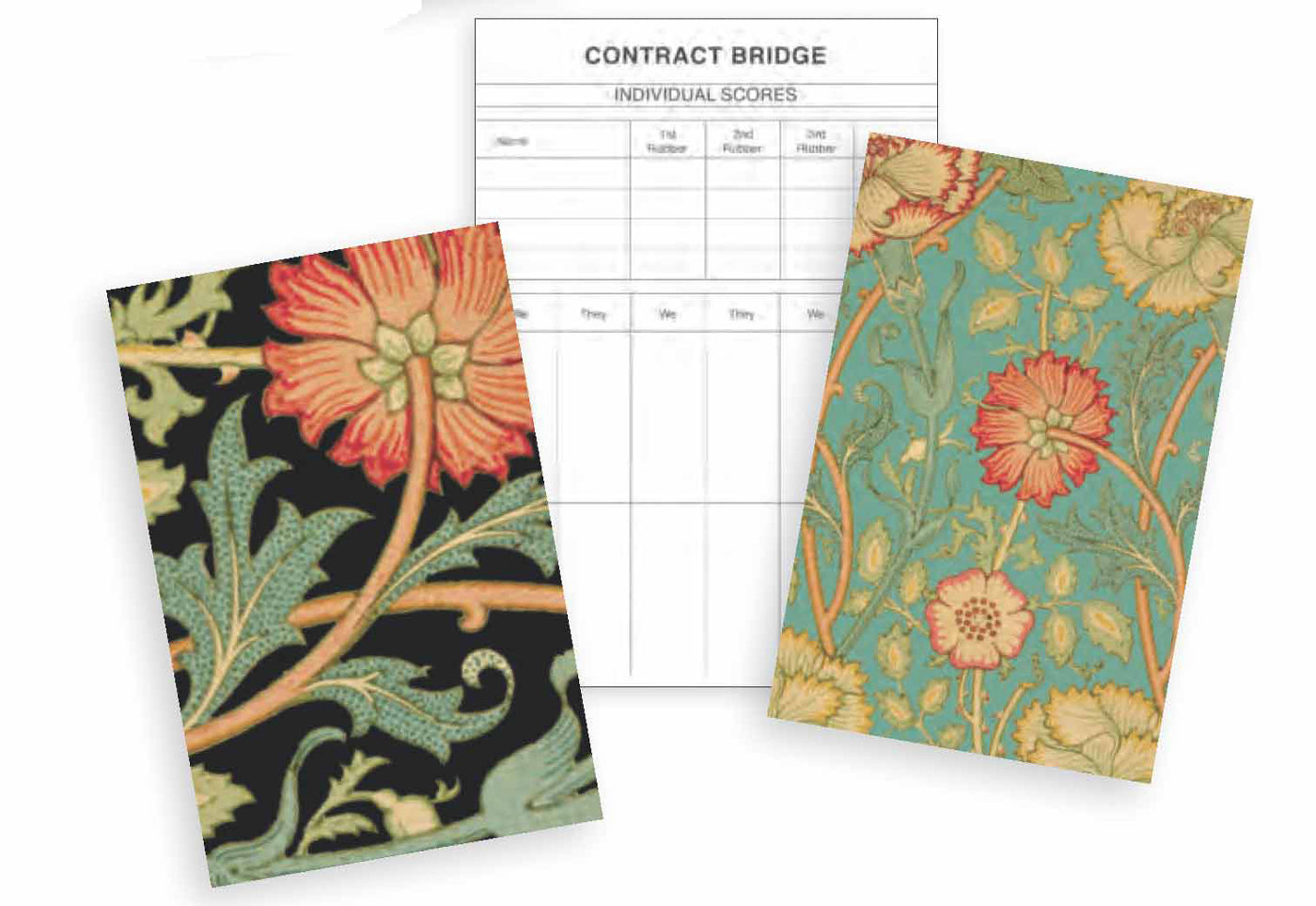 William Morris Bridge Score Pads