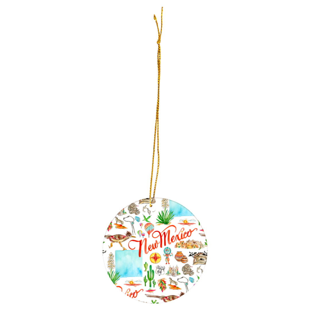 New Mexico State Ornament
