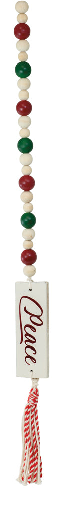 Peace Seasonal Beads