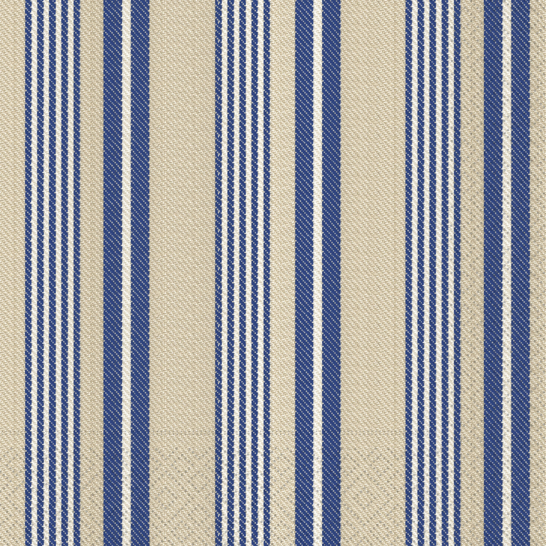Ticking Stripes Lunch Napkin Indigo