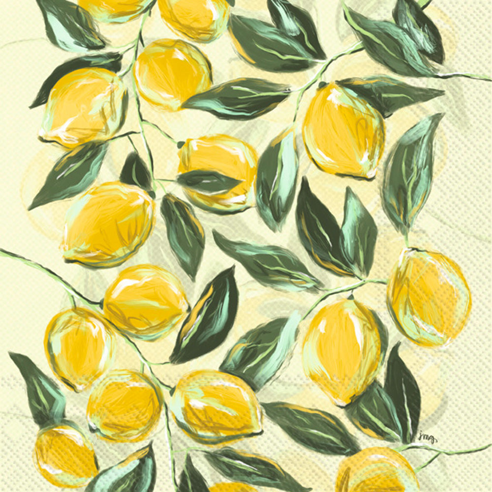 LNCH/PAINTERLY LEMONS