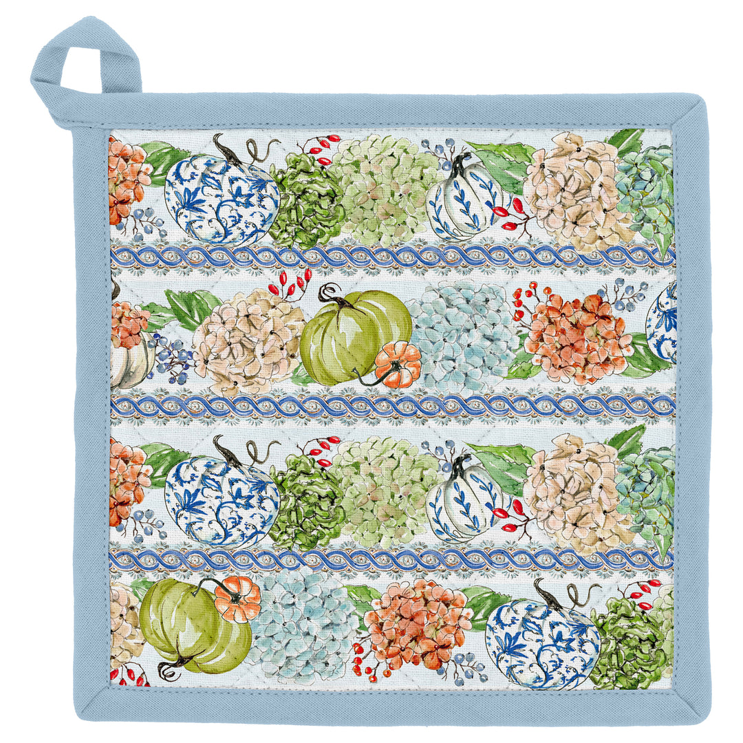 Fall Hydrangea Pot Holder