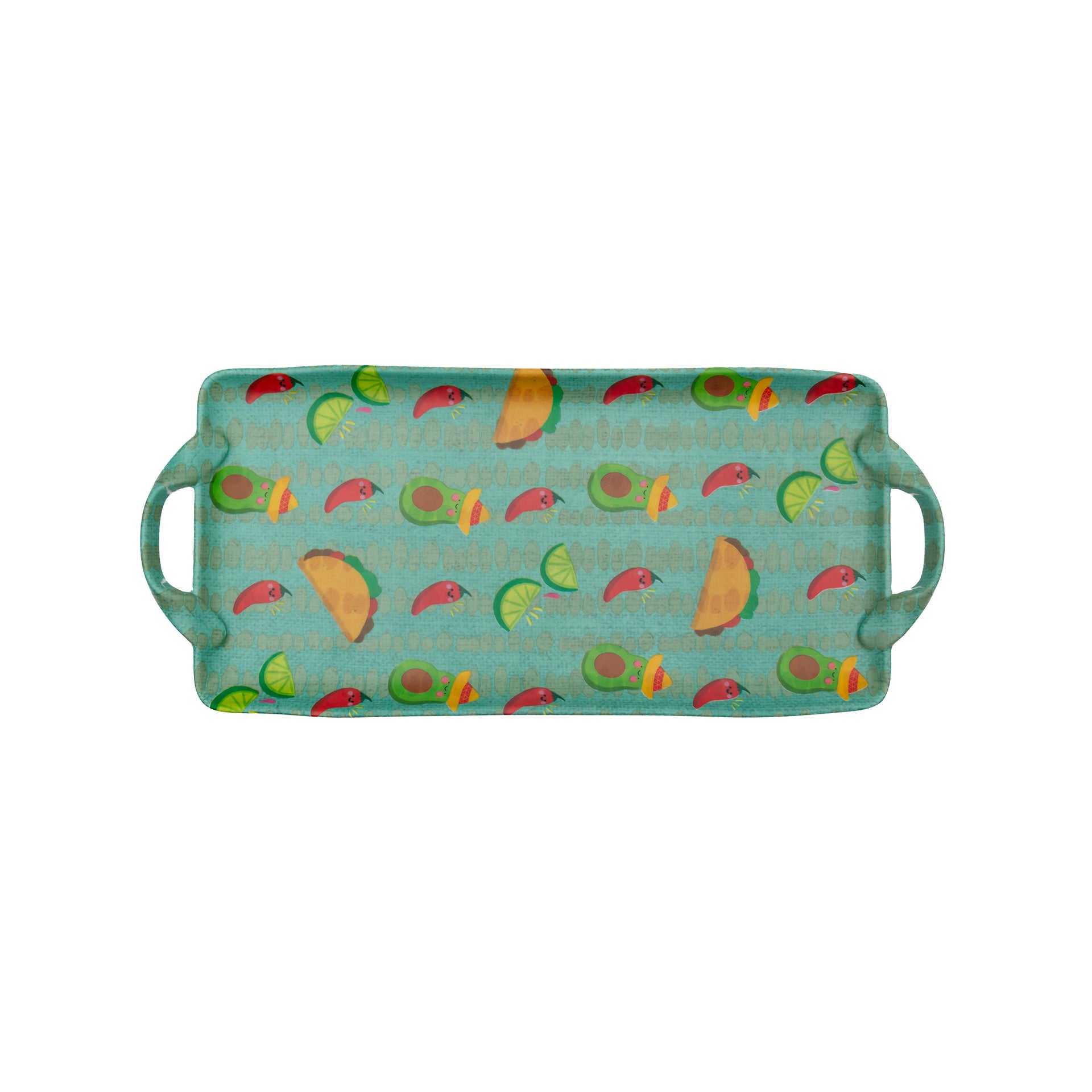 Happy Taco Small Melamine Tray