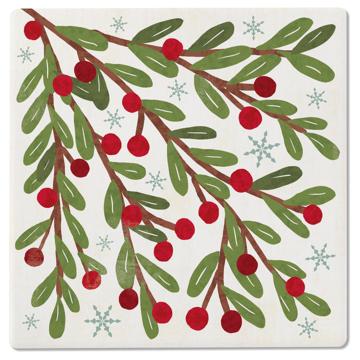 Winter Berry Coasters