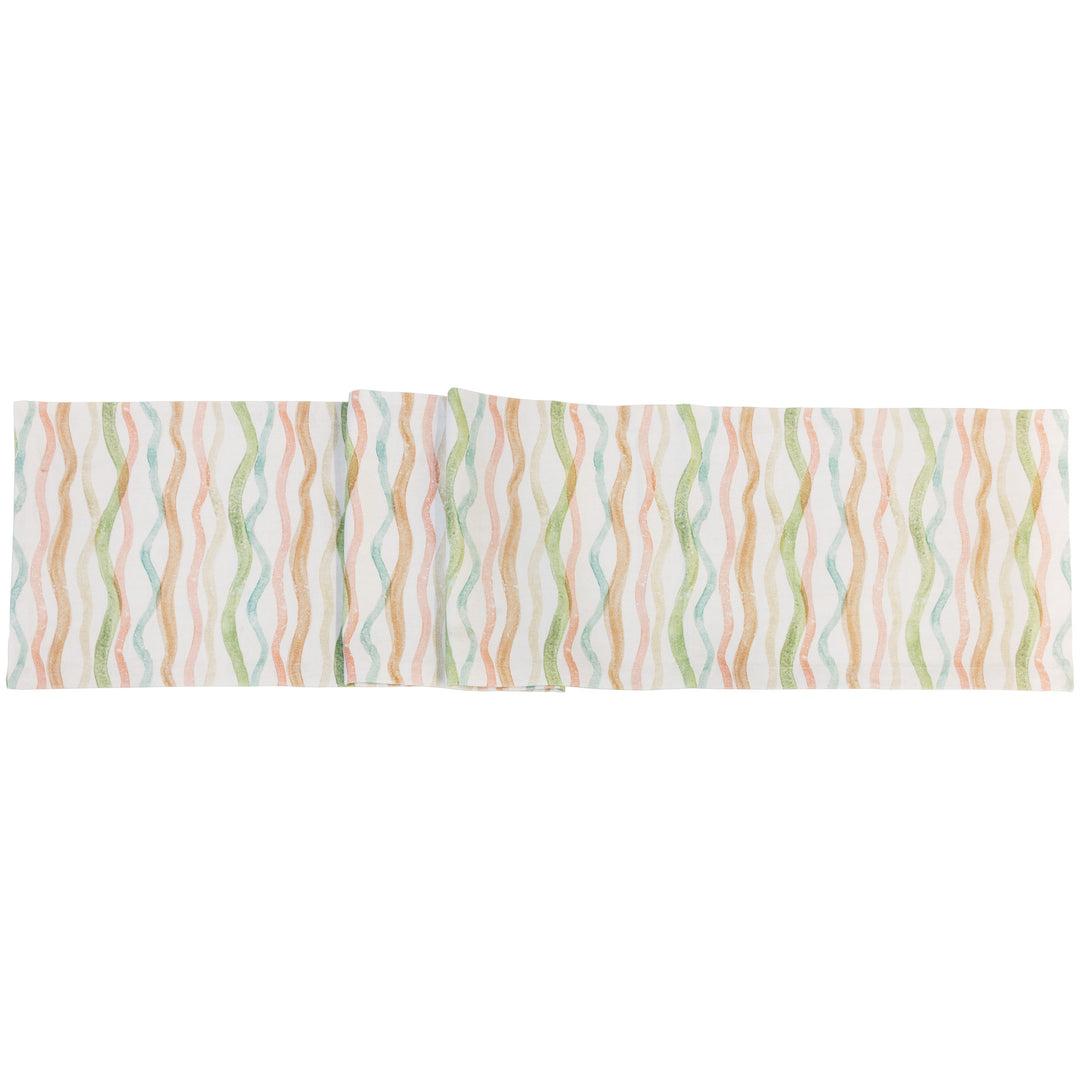 Watercolor Wave Table Runner