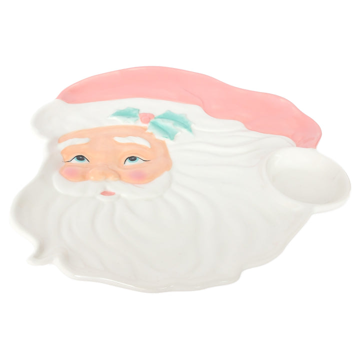 Pink Santa Platter