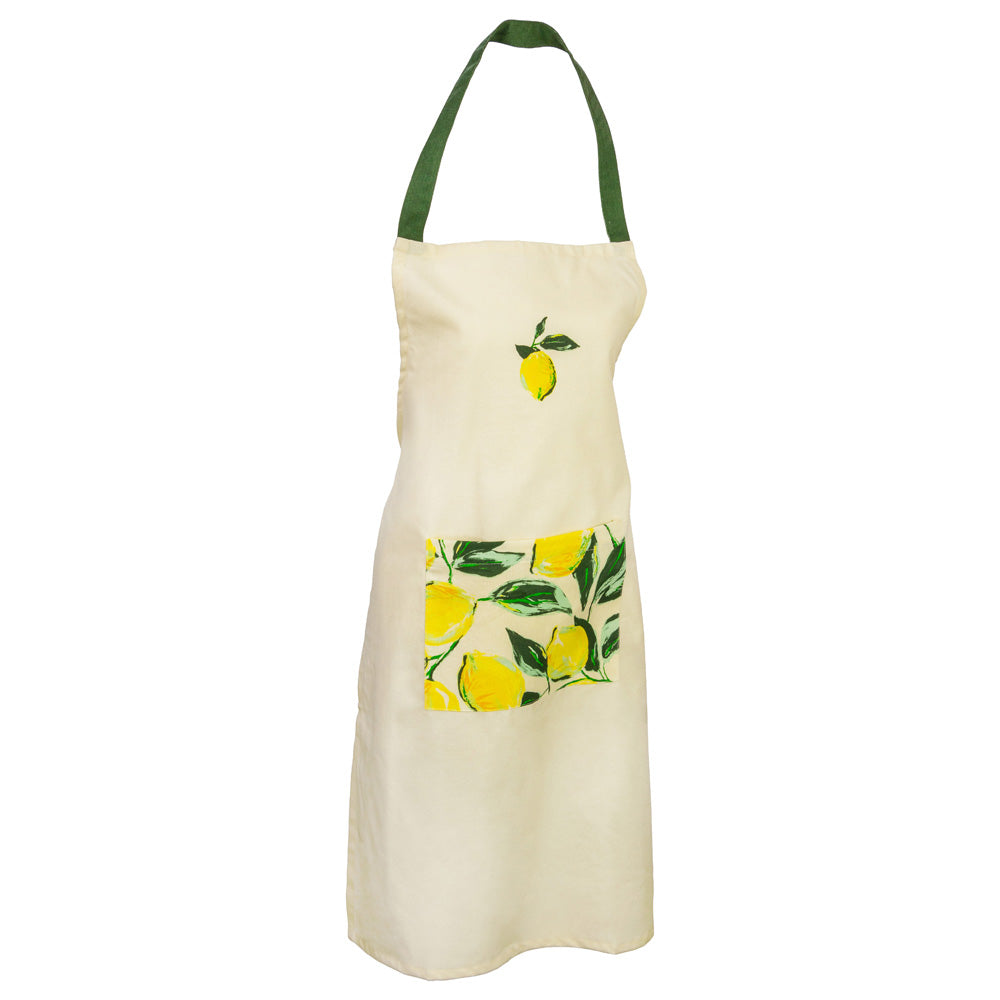 Painterly Lemons Apron