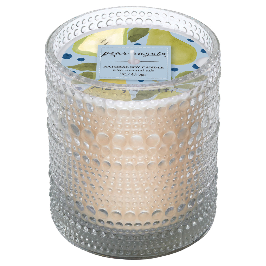 Pear &amp; Cassis Soy Candle 7 oz.