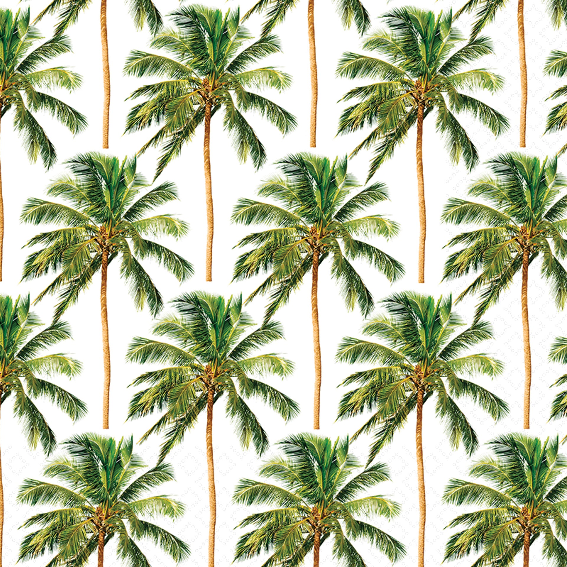 Palm Trees Pattern Lunch Napkin