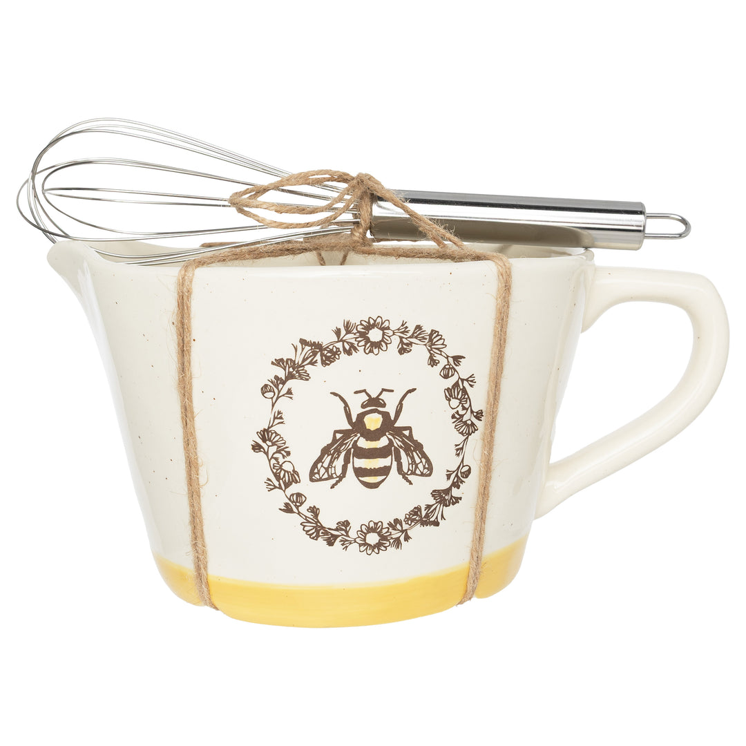 Bee Mixing Bowl &amp; Whisk