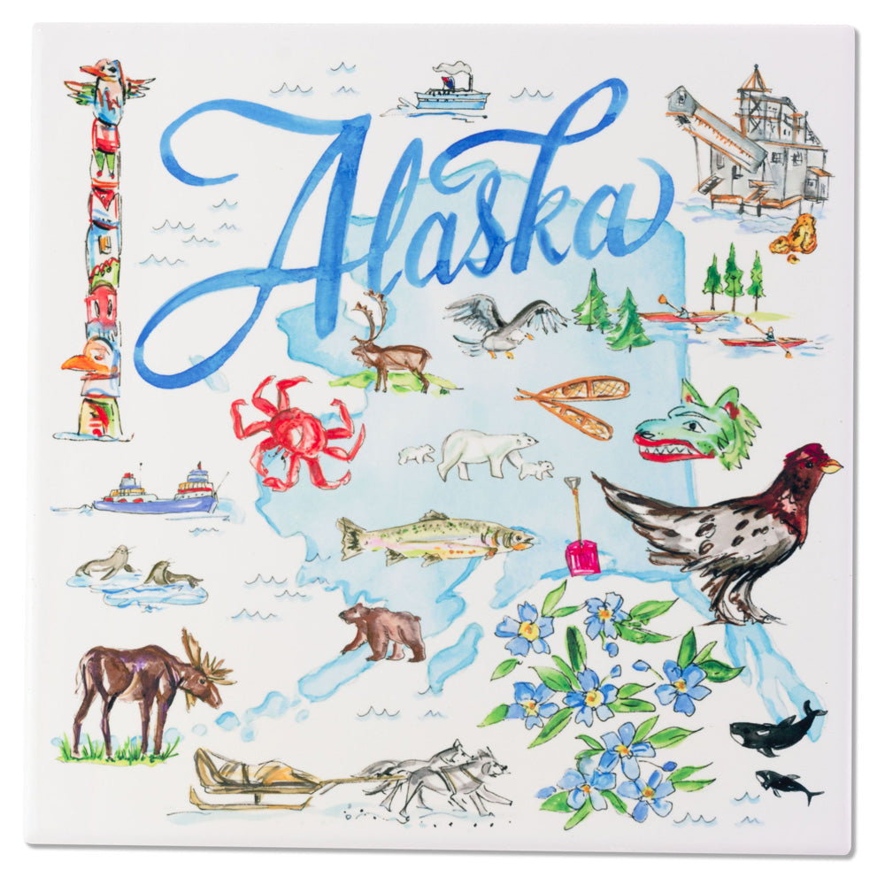 Alaska State Trivet