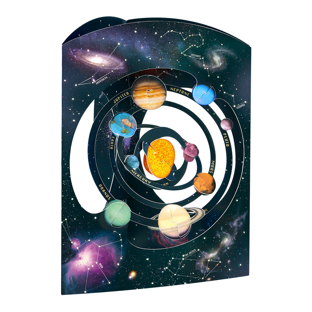 Solar System Display Card