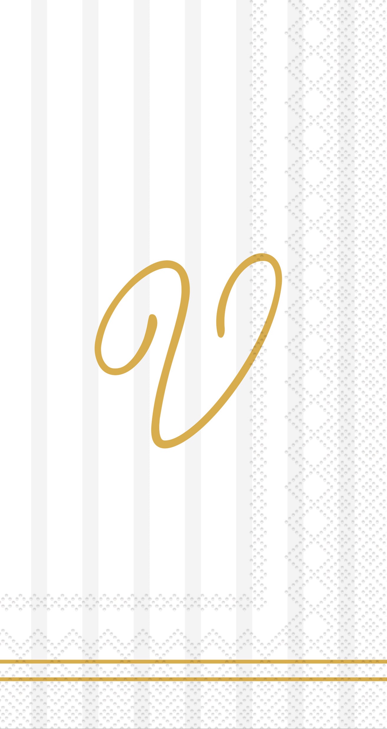 CHIC MONOGRAM V cream