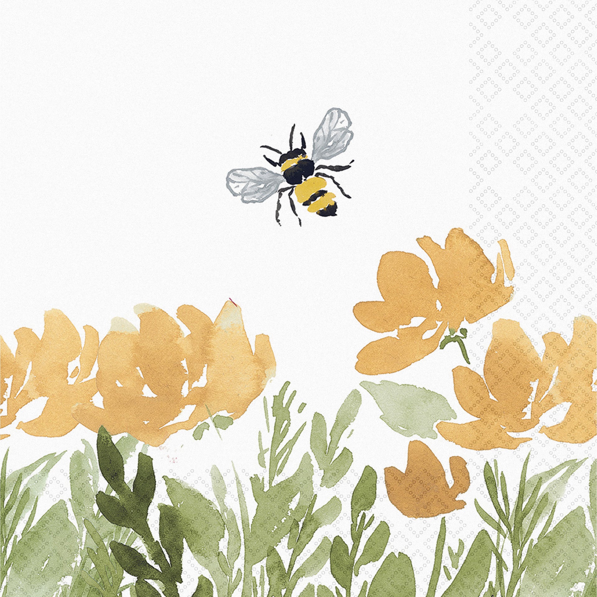 Bee Field Lunch Napkin