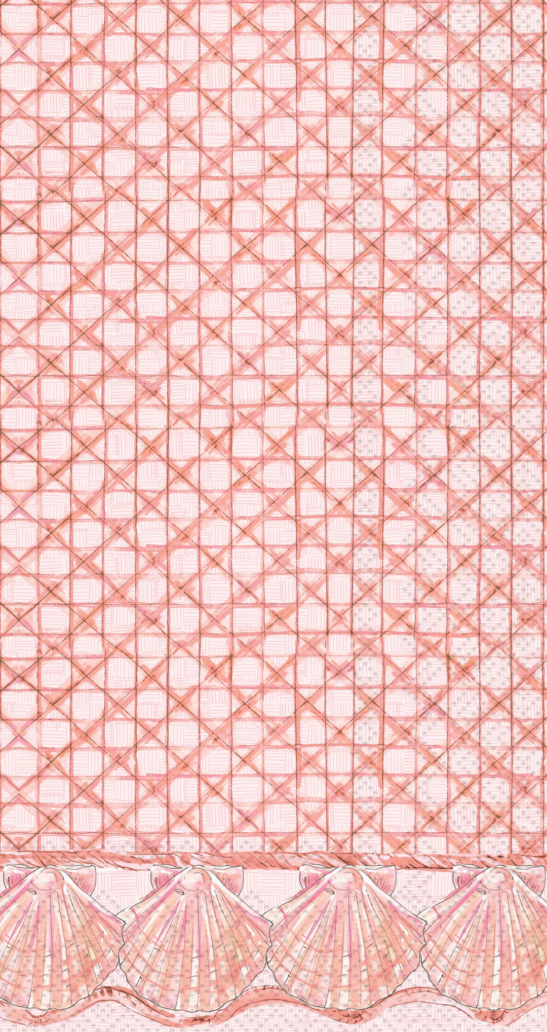 Coral Shells Guest Towel
