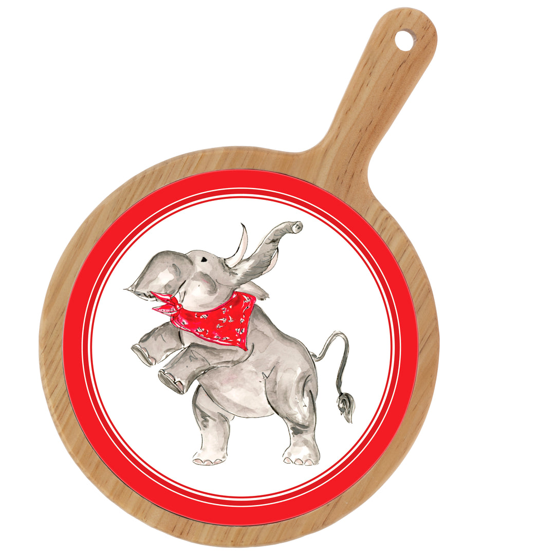 Red Elephant Cheeseboard